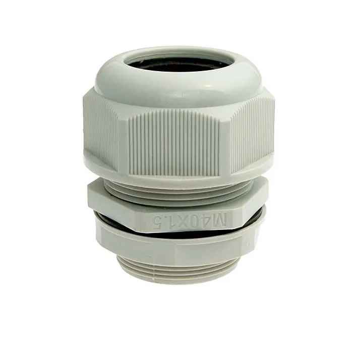 Кабельные вводы (сальники) IP68; резьба: M40x1.5x20; каб. d: 30~24 мм; полиамид (PA66 UL94V-2) черный