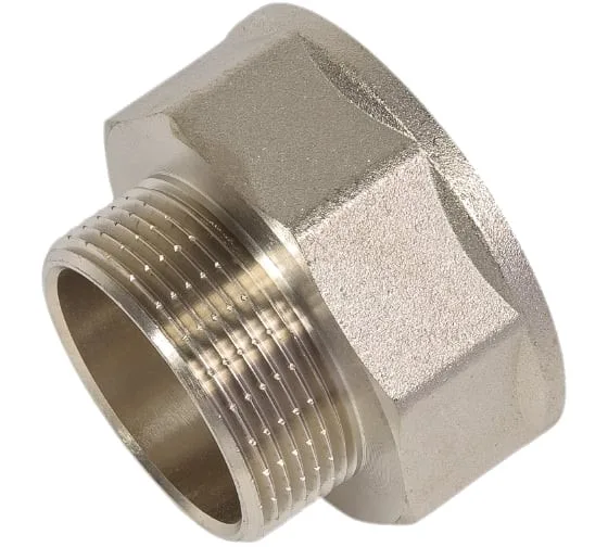 Переходник внутренняя/наружная резьба Valtec VTr.592.N.0706 хром Ду-32х25 мм