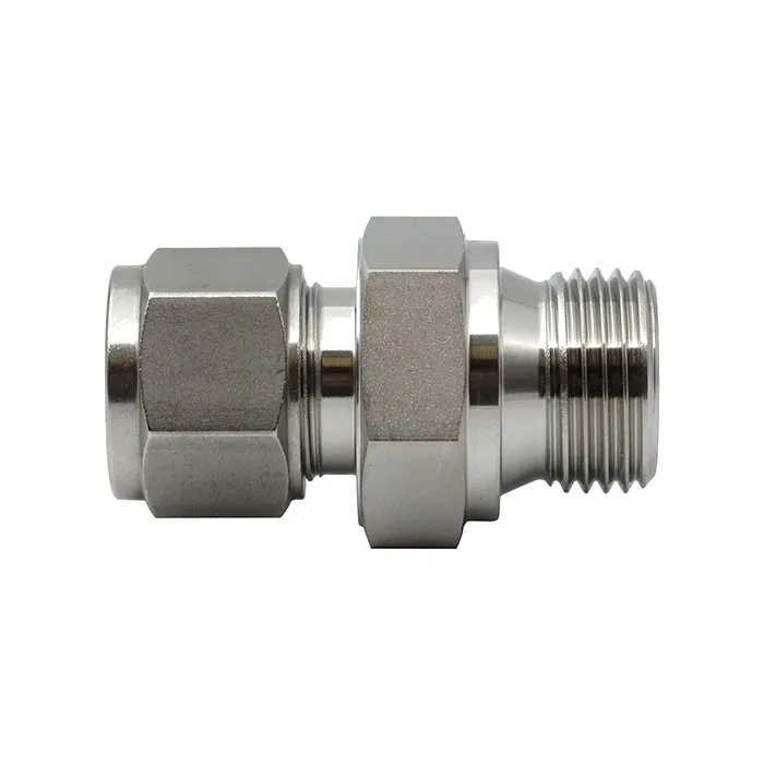 DK-Lok - Штуцер прямой с нар. резьбой обжимной G1/2-12 мм, нерж. 259656