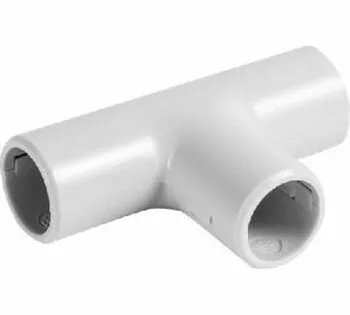 Ecoplast Угол Т-образный труба-труба разборный для труб d16 Ecoplast IP40 41316 (в упак. 100шт.)