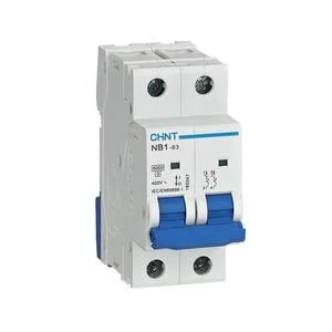 CHINT Автоматический выключатель NB1-63 2P 3A (6kA, хар-ка D) (R)