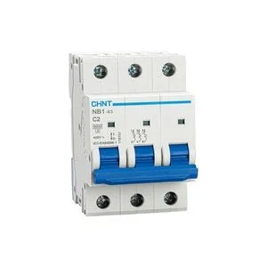 CHINT Автоматический выключатель NB1-63 3P 2A (6kA, хар-ка C) (R)
