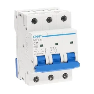 CHINT Автоматический выключатель NB1-63 3P 25A (6kA, хар-ка C), (R)