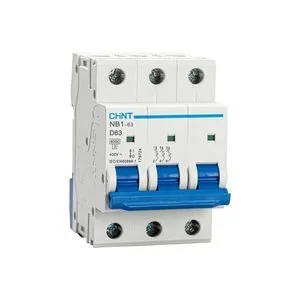 CHINT Автоматический выключатель NB1-63 3P 63A (6kA, хар-ка D), (R)