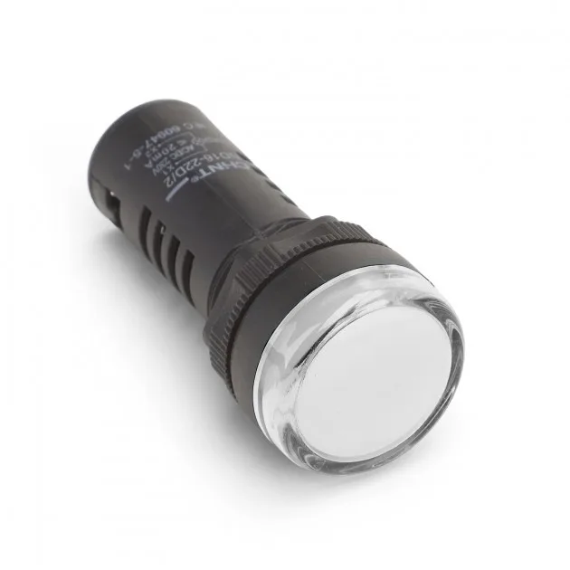 Индикатор ND16-22D/2 белый AC/DC 230В