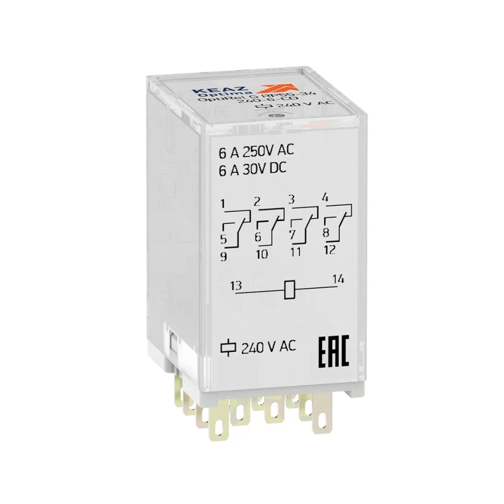 Реле промежуточное OptiRel G RP55-34-24-6-CO/L