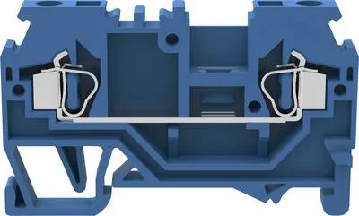 WS2.5-01P-12-00A(H) Клемма пружинная проходная, Сечение: 0,2 кв. мм - 2,5 кв. синяя