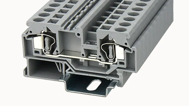 WS6-01P-11-00A(H) Клемма проходная пружинная, Сечение: 0,5 кв. мм - 6 кв