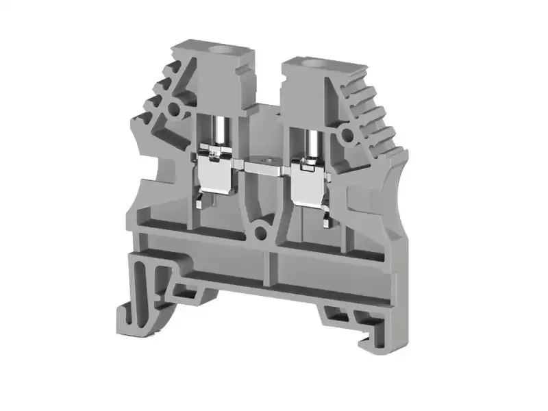 AVK 2,5 Клеммник на DIN-рейку 2,5мм.кв. (серый); AVK2,5(RP)