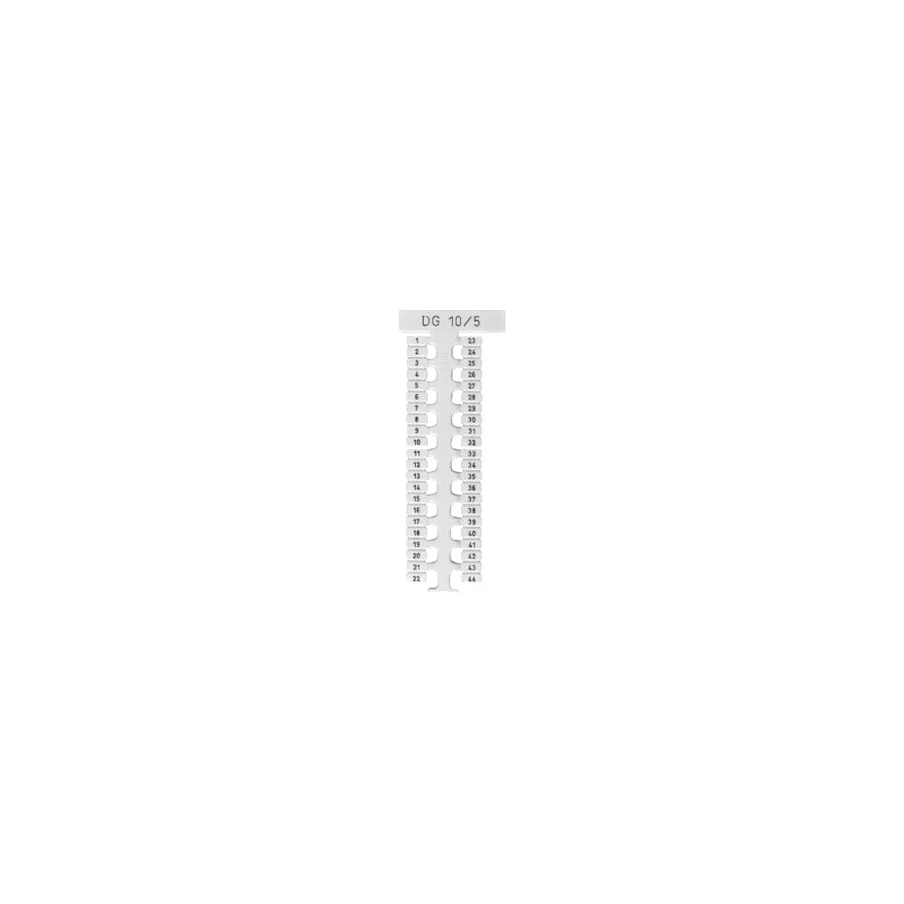 Маркировка (без надписей), DG10-5, (упак 440 шт)