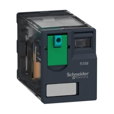 RXM4AB1MD Реле электромеханическое: контакты 4CO 6A AgNi, Uкат. 220V DC, кнопка Тест
