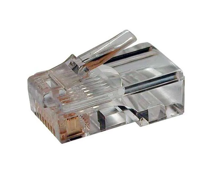 Коннектор RJ-45(8P8C) под витую пару, кат 5e (50 µ"/ 50) микродюйм
