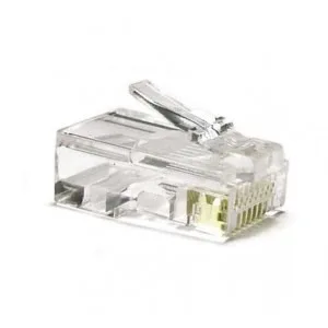 Коннекторы 8P8C (Компьютерные разъемы) U/UTP Cat.5e (RJ-45) SUPRLAN уп. 100шт
