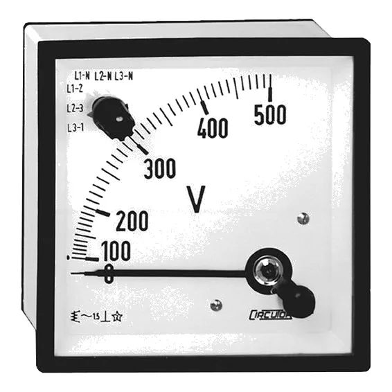 Circutor Вольтметр EC72 500V (1144465617)