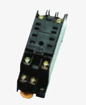 Розетка для реле 8 pin, фронтального подключения, монтаж на DIN рейку / винты