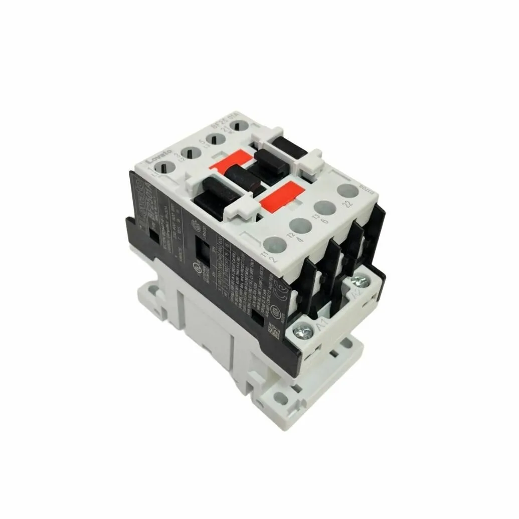 Lovato BF2501A230 Контактор 3-х полюсный, AC-3 25A + вспомогательный контакт 1НЗ, катушка управления 230VAC