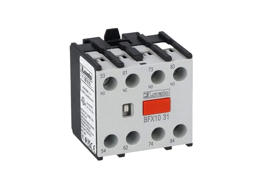 Lovato BFX10-31 Вспомогательный контакт 3NO+1NC BFX1031