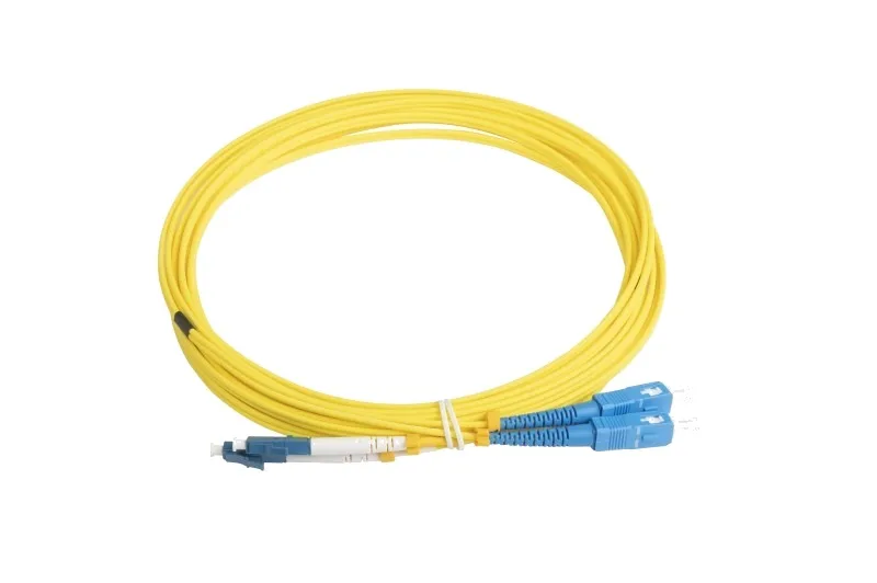Hyperline LC/SC 2,0mm LSZH 5m G652D 9/125 Yellow FC-9-LC-SC-UPC-5M Патч-корд волоконно-оптический