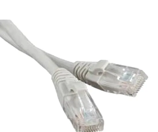 Патч-корд Hyperline PC-LPM-UTP-RJ45-RJ45-C5e-0.5M-LSZH-GY 0.5м серый