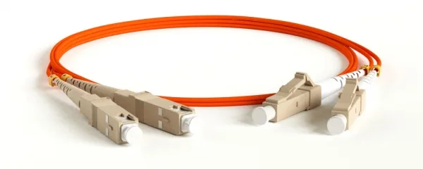 Hyperline FC-D2-50-LC/PR-SC/PR-H-2M-LSZH-OR Патч-корд волоконно-оптический (шнур) мм 50/125, LC-SC, 2.0 мм