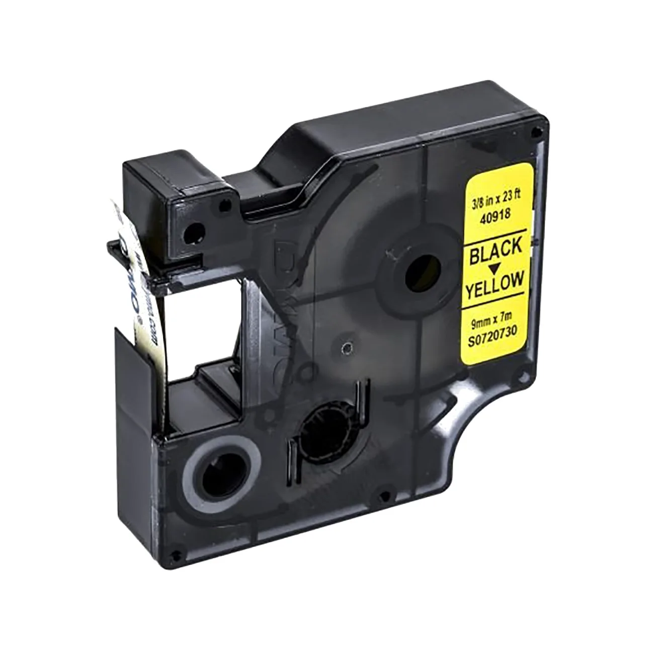 Картриджи dumo D1 9mm x 7m Label Cassette чернор-желтый S0720730 (40918)