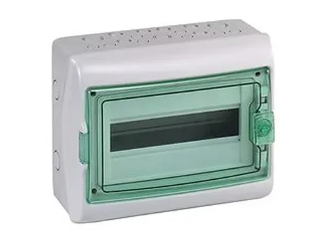 Бокс ОП Kaedra 12мод. сер. с прозр. дверью IP65 (200х267х112)