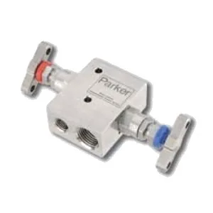 Parker Manifold HLS2VP 2-х вентильный блок манифольд