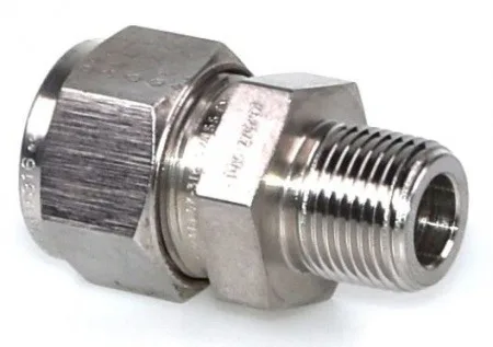 Штуцер ввертной D 14ММ резьба NPT 1/2" (14MO-1-8) НЕРЖ. Parker