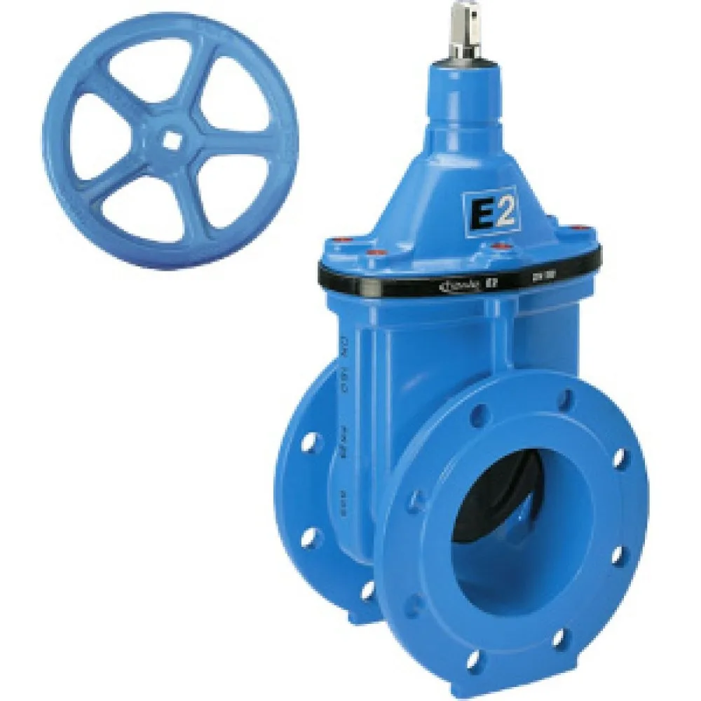 Задвижка HAWLE 4000E2 KIWA K11868/04 короткая DN 150 PN16