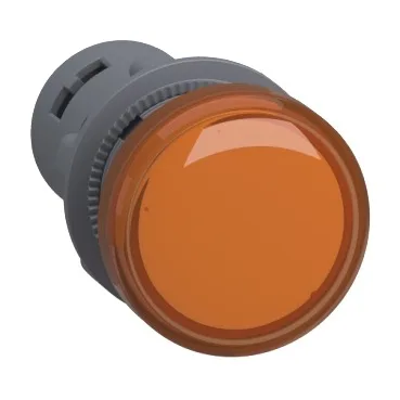 Сигнальная лампа желтая, LED, =220 В