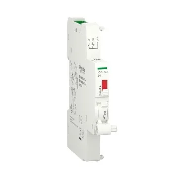 iOF+SD24 Acti 9 Контакт состояния 1НО+1НЗ, доп. устройство сигнализации (Ti24)