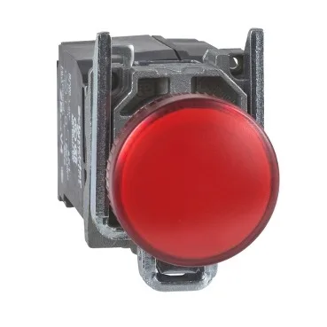 Сигнальная лампа, красная, 22 мм, LED, 400 VAC, с трансформатором питания