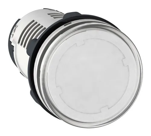 Лампа прозрачная 22мм, встроенный светодиод, 24V AC/DC